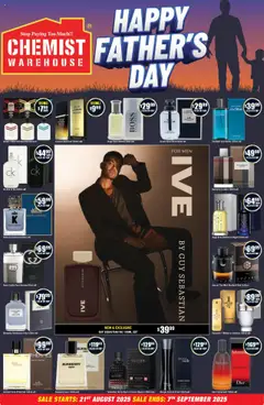 Chemist Warehouse catalogue preview - valid from 21/08/2025