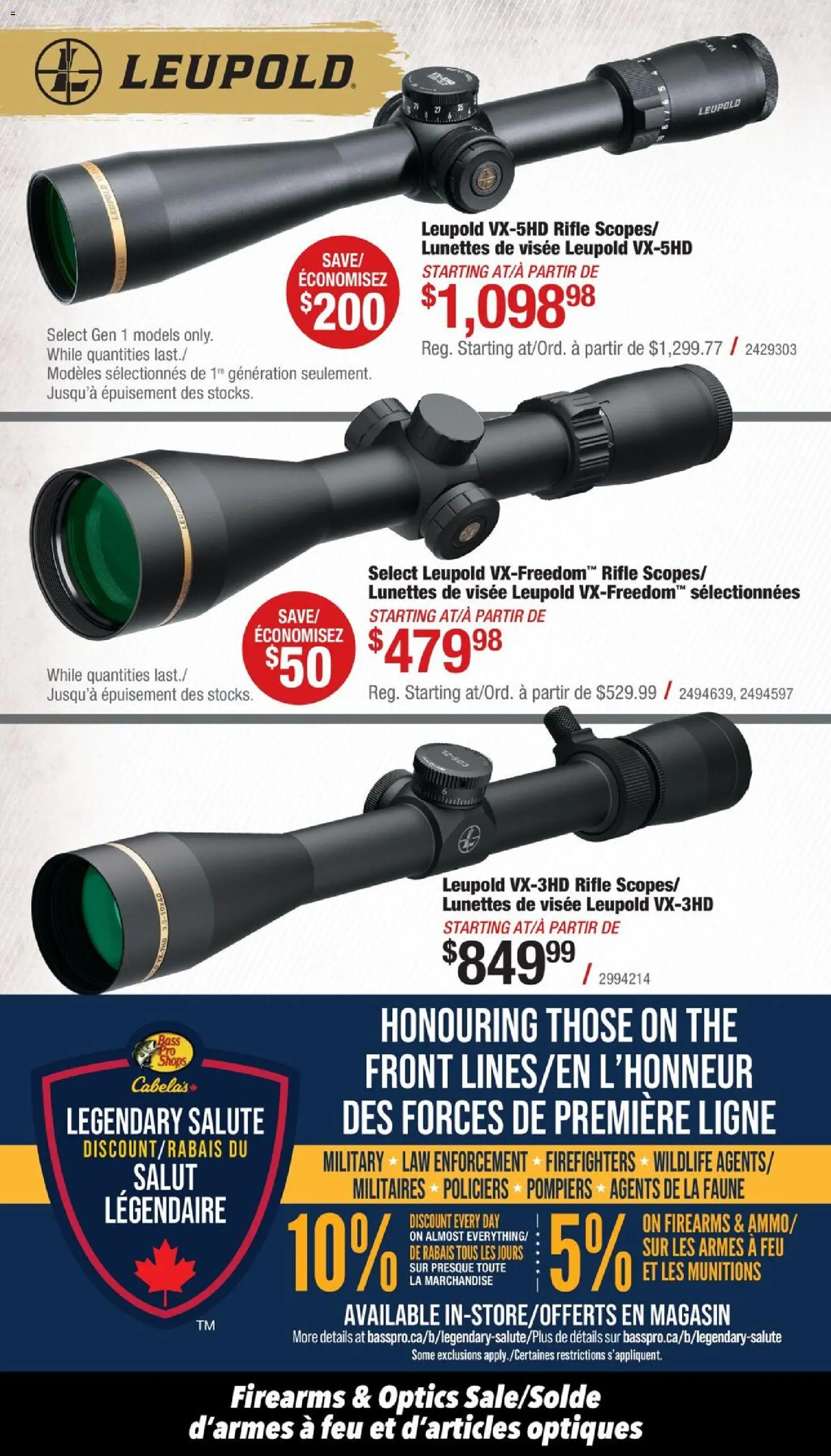 Cabelas weekly flyer / circulaire - page 6- valid from Jan 29, 2026