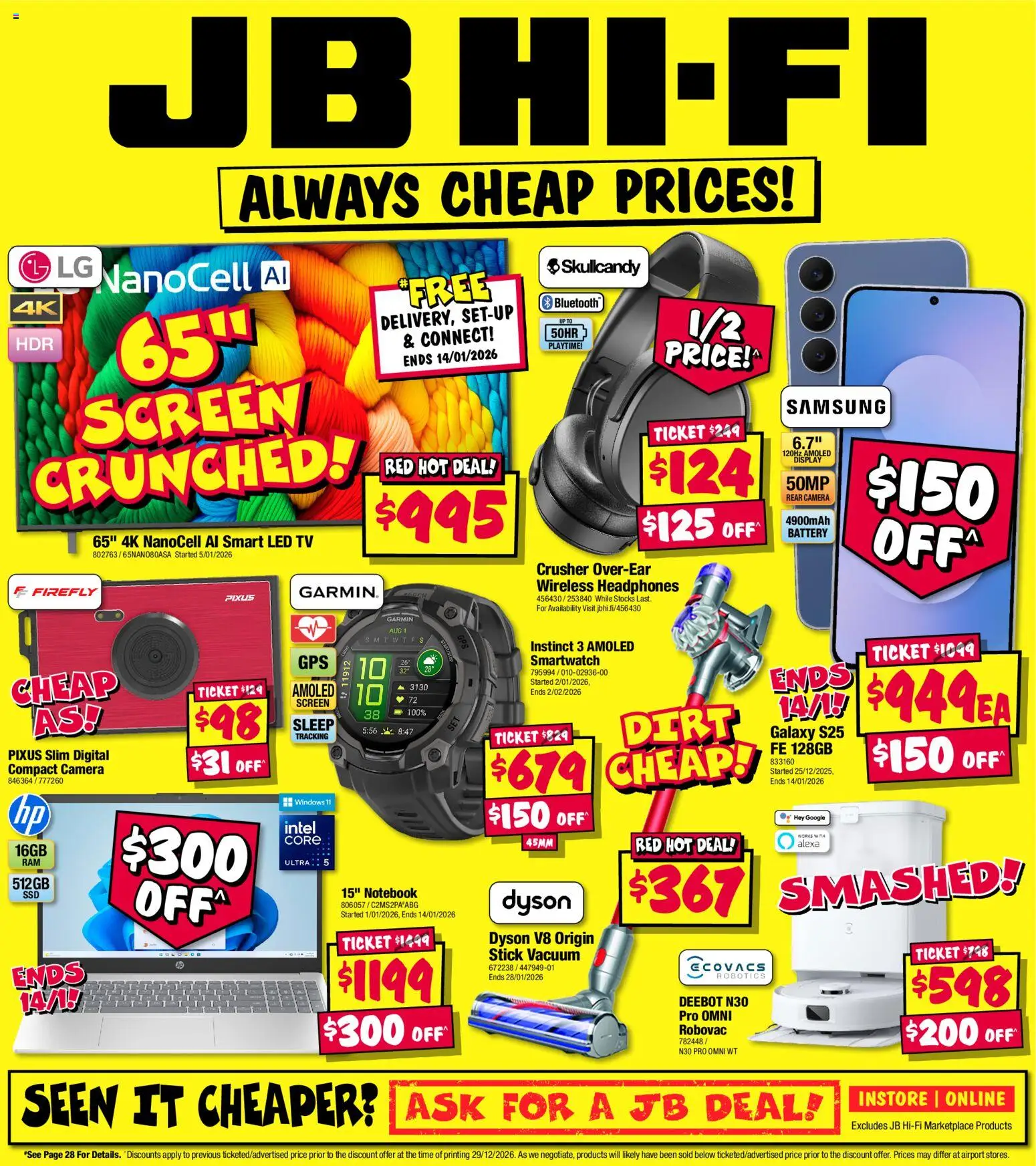 JB Hi-Fi  Catalogue  - page 40- valid from 08/01/2026
