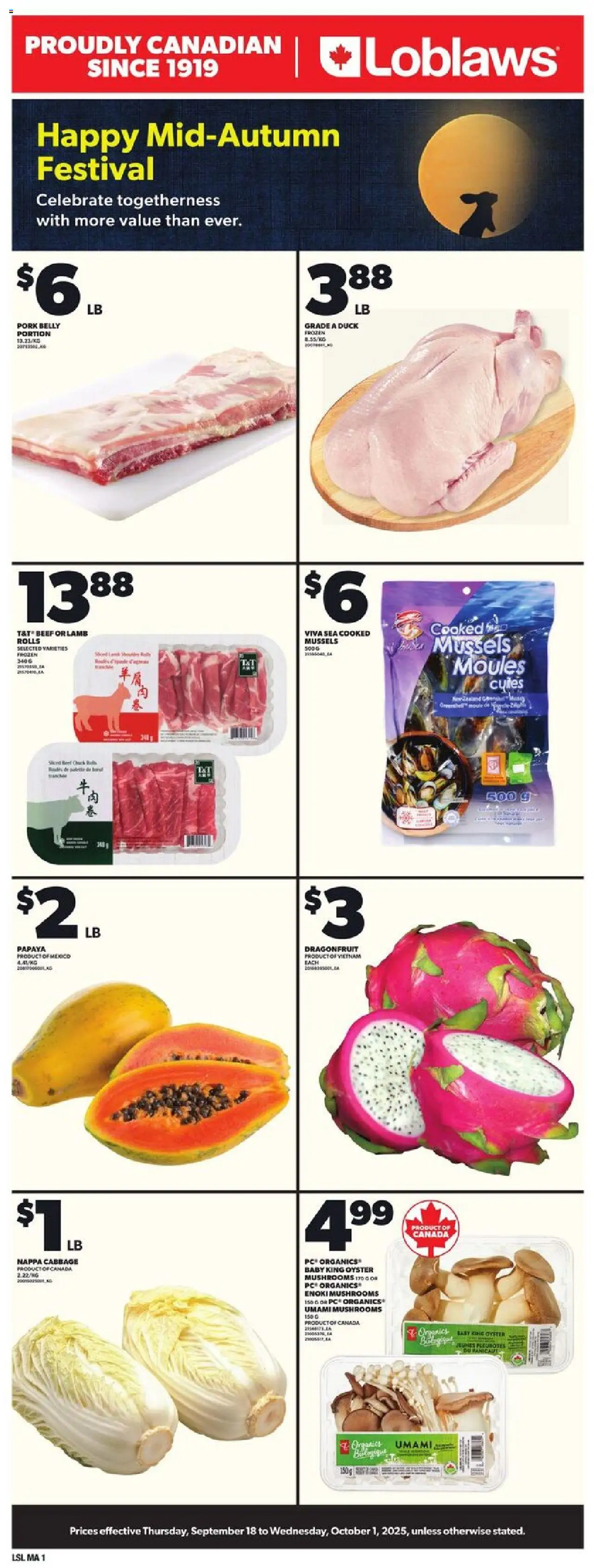 Loblaws - General Merchandise - page 1- valid from Sep 18, 2025