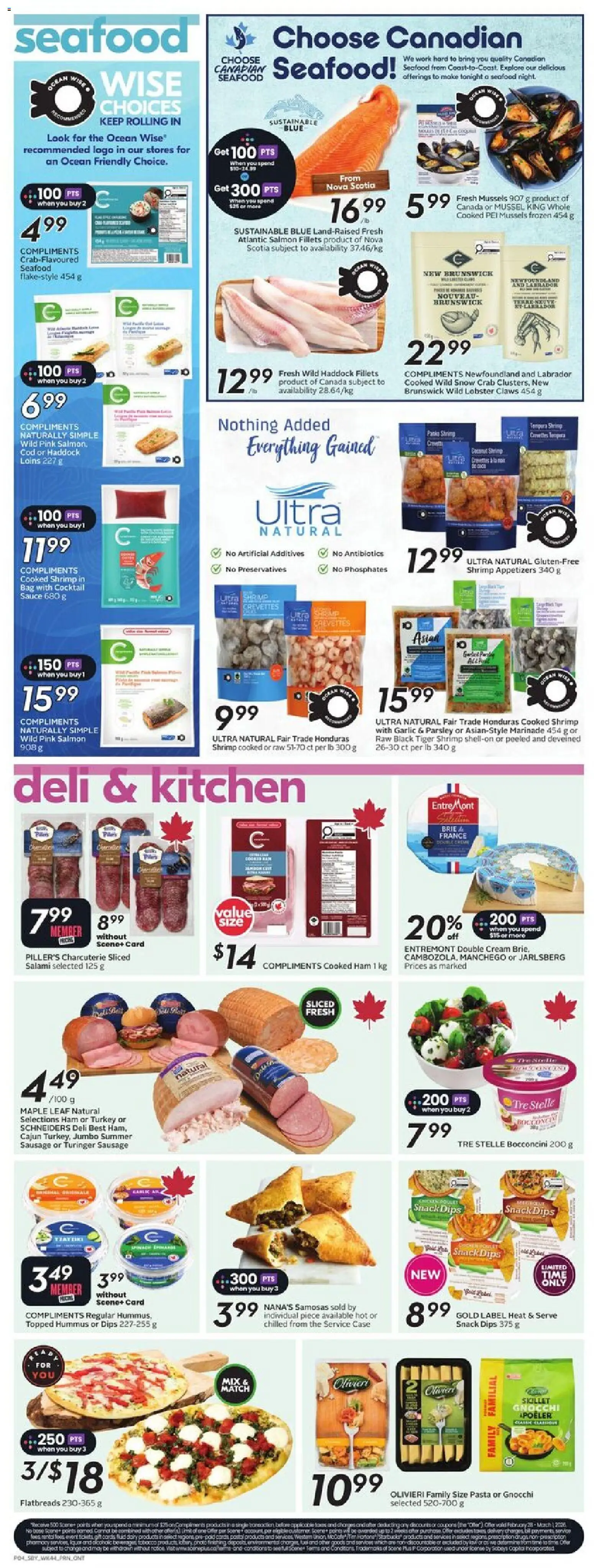 Sobeys weekly flyer / circulaire - page 7- valid from Feb 26, 2026