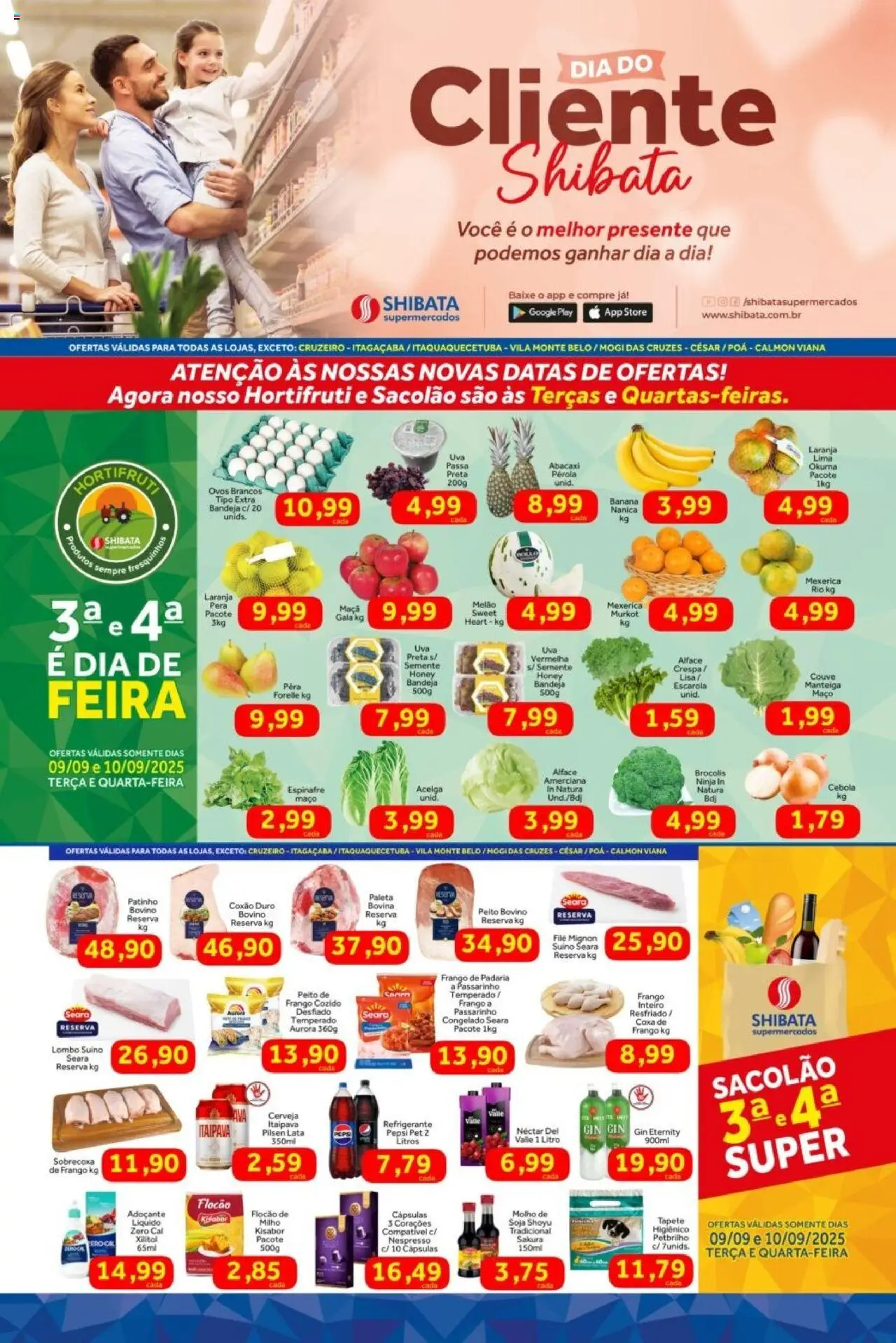 Shibata - Ofertas da semana - página 1- válido a partir de 09/09/2025
