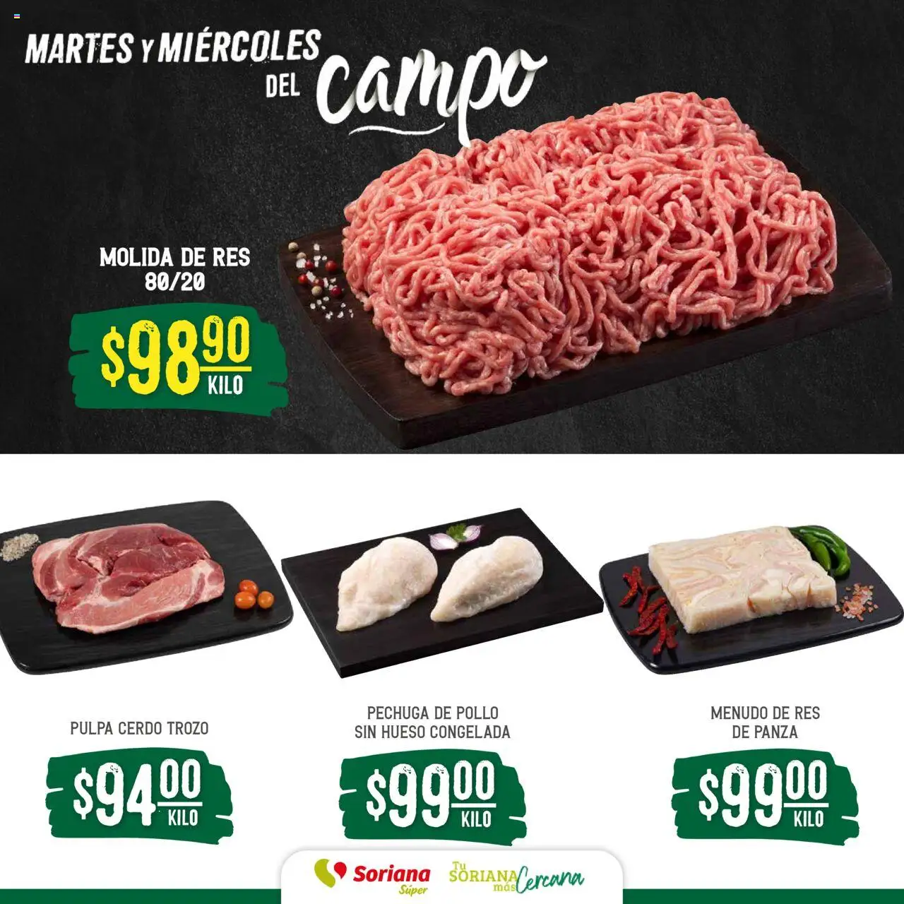 Soriana - Martes y Miércoles del Campo Súper: Ver, Tab, Chis, Camp, Yuc y Q. Roo - página 4- válido desde 22/07/2025