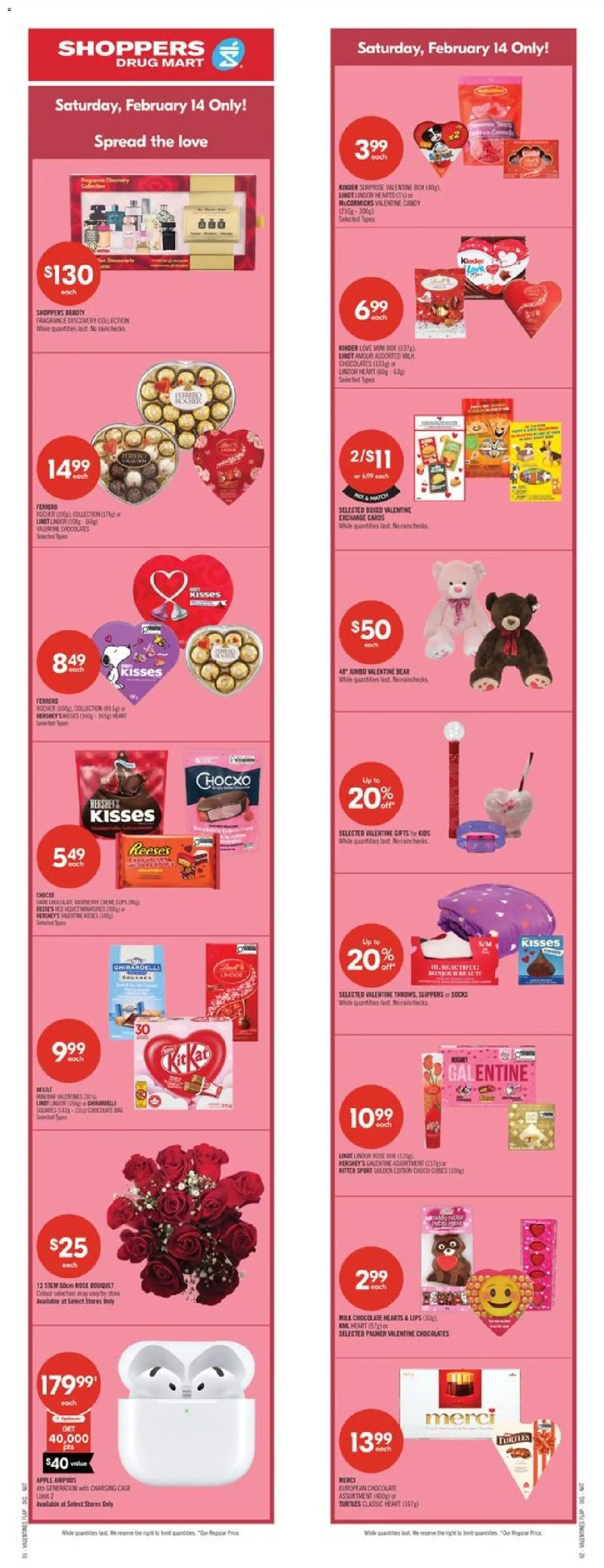 Shoppers weekly flyer / circulaire - page 1- valid from Feb 13, 2026