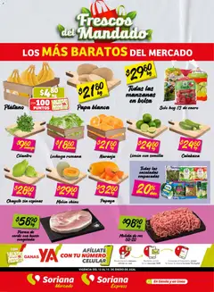 Soriana - Frescos del Mandado Mercado: Nuevo León válido desde 13/01/2026