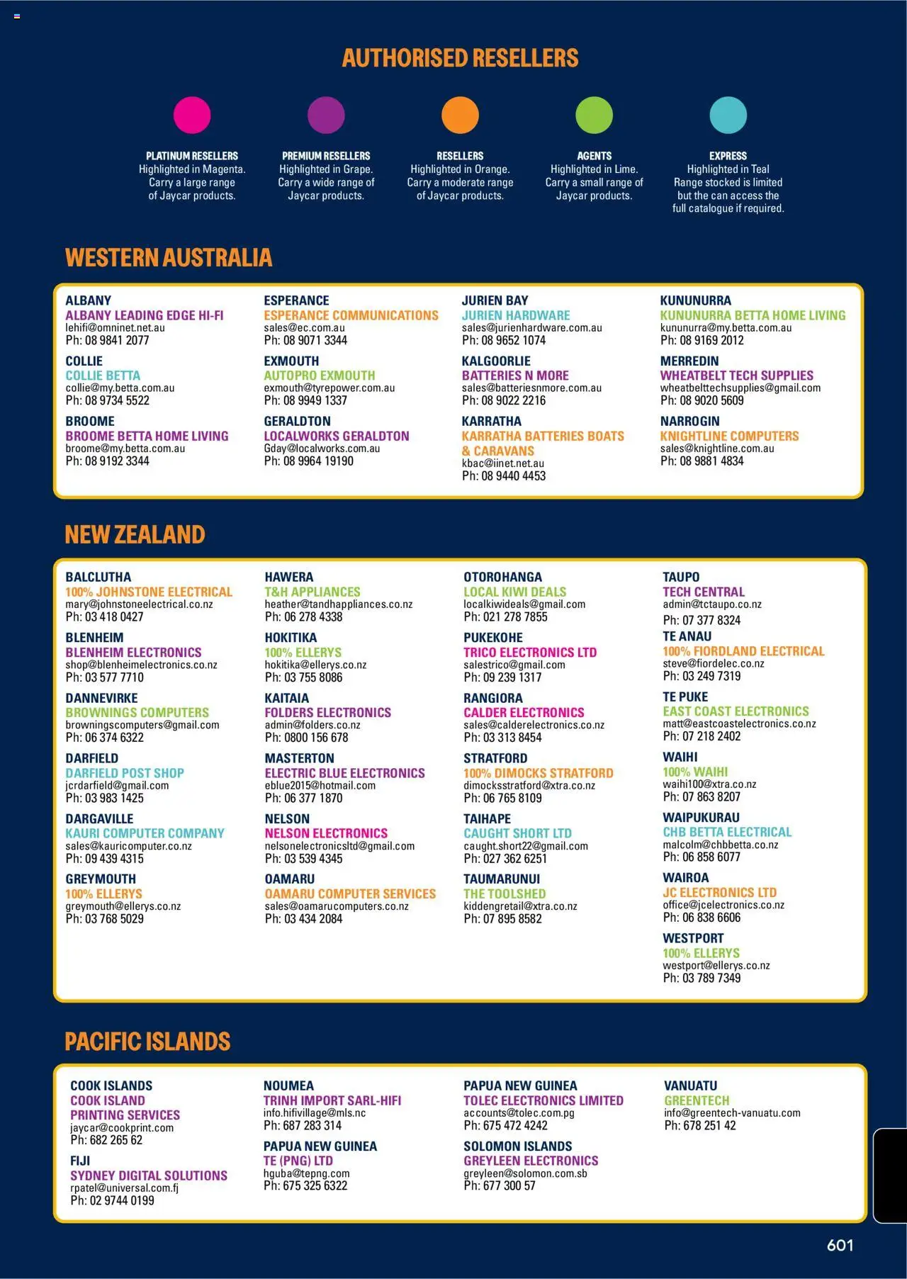 Jaycar Engineering & Scientific Catalogue 2025/2026  - page 601- valid from 09/07/2025