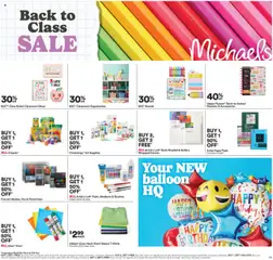 Preview Michaels Weekly Ad valid from 07/20/2025