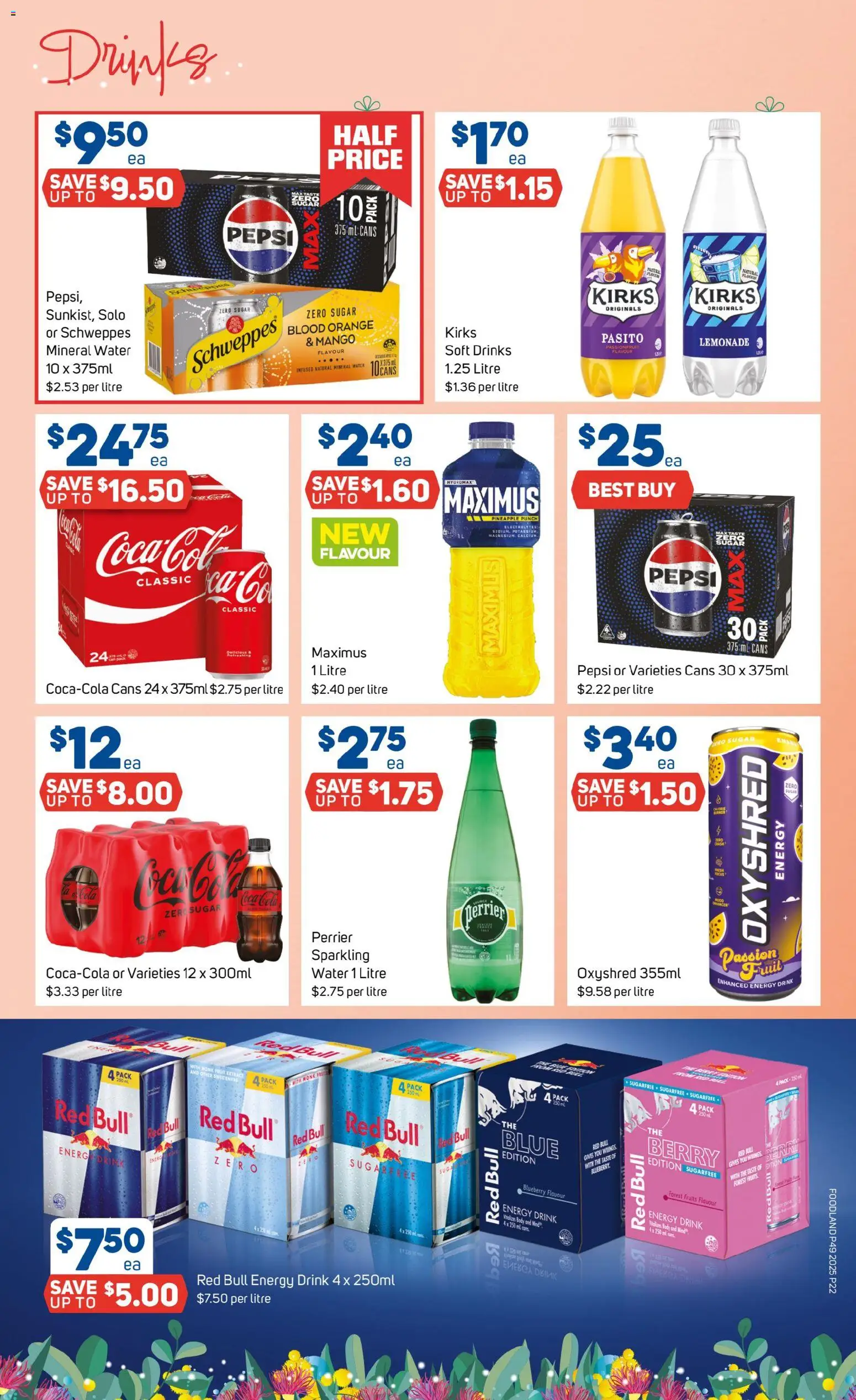Foodland  Catalogue  - page 22- valid from 03/12/2025