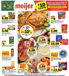 Preview Meijer Weekly Ad valid from 11/12/2025