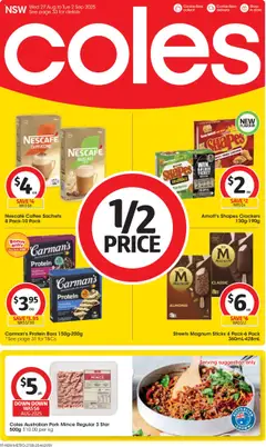 Coles catalogue preview - valid from 27/08/2025