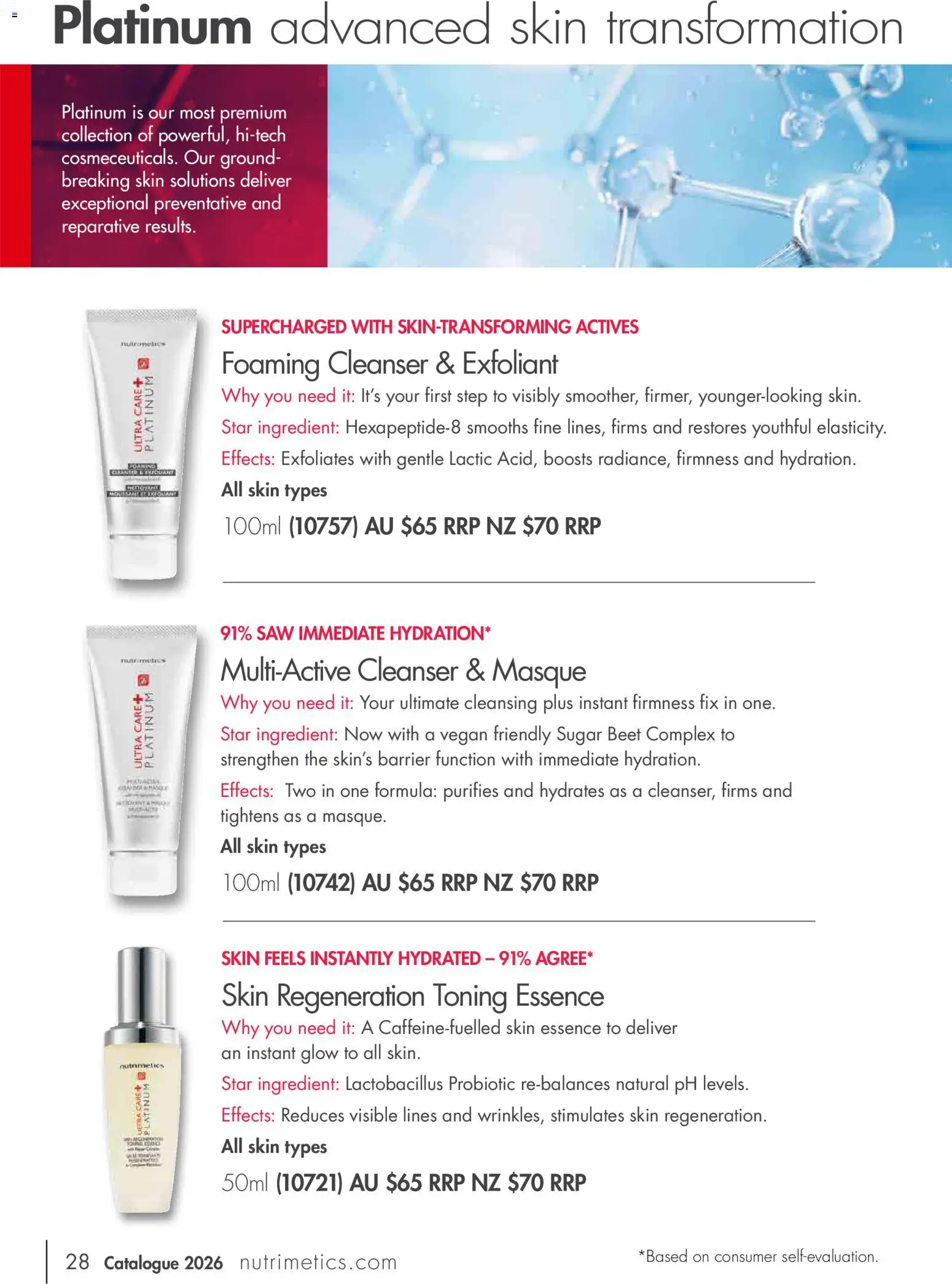 Nutrimetics Catalogue 2026 - page 28- valid from 01/01/2026