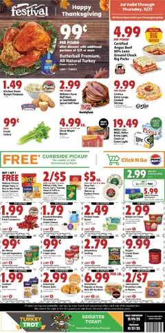 Preview Festival Foods Weekly Ad valid from 11/19/2025