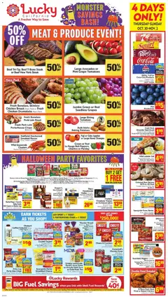 Preview Lucky Supermarkets Weekly Ad - CA valid from 10/29/2025