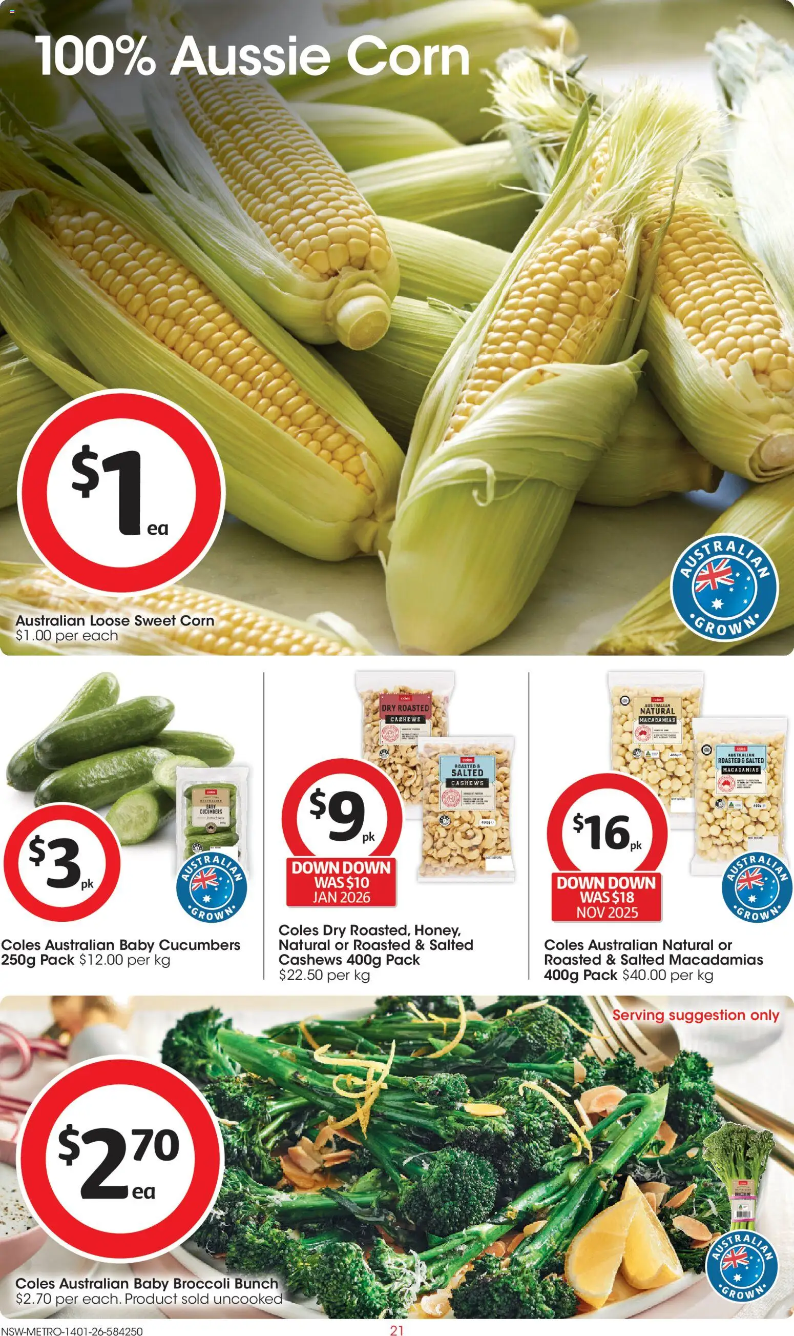 Coles  Catalogue  - page 21- valid from 14/01/2026