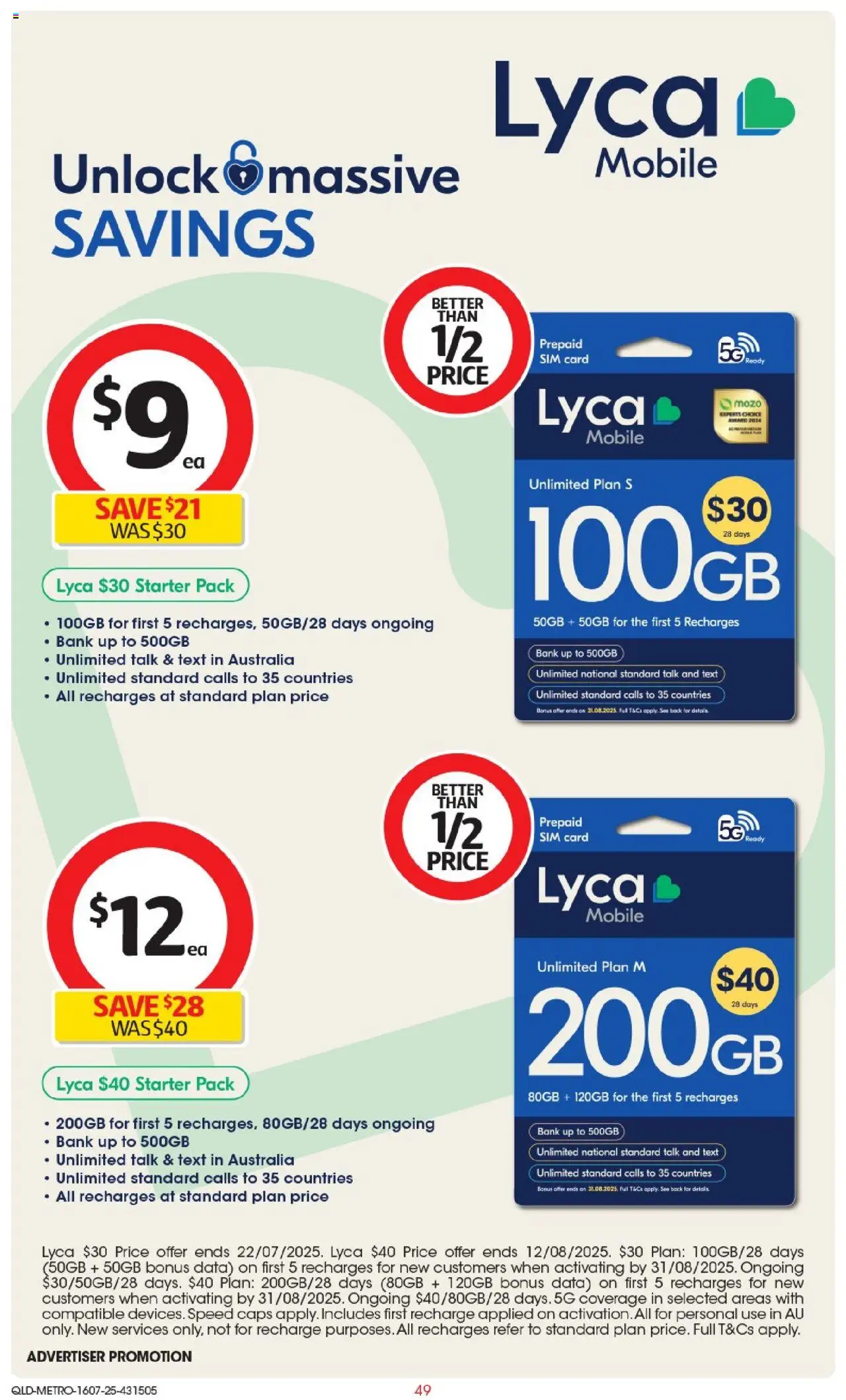 Coles Catalogue QLD North - page 49- valid from 16/07/2025