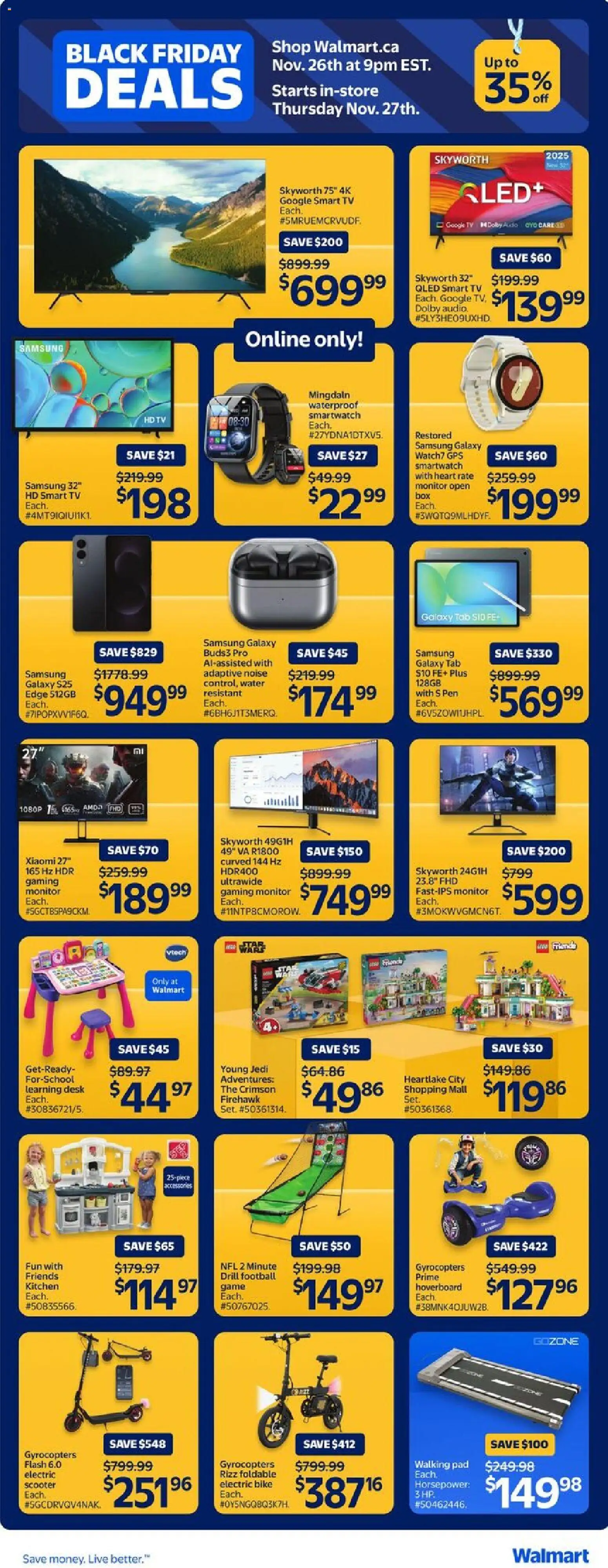 Walmart weekly flyer - page 21- valid from Nov 27, 2025