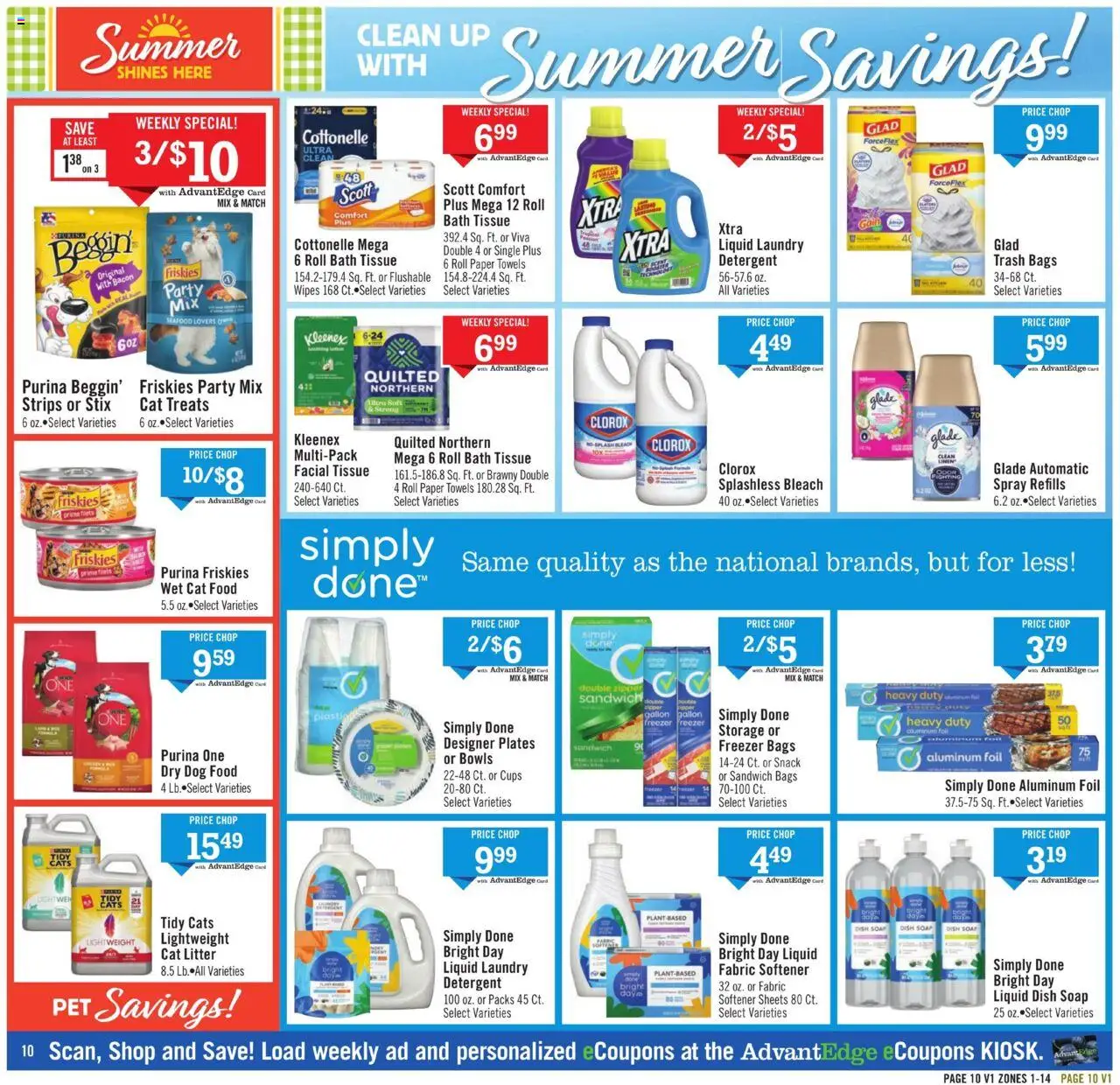 Price Chopper Weekly Ad - page 10- valid from 07/13/2025