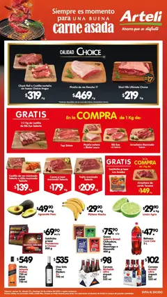 Arteli folleto Carnes & Cortes válido desde 24/10/2025