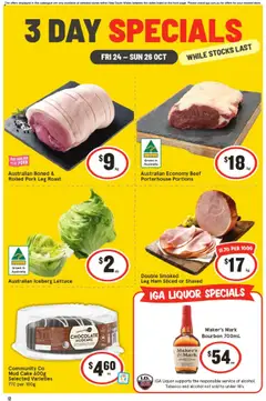 IGA catalogue preview - valid from 24/10/2025