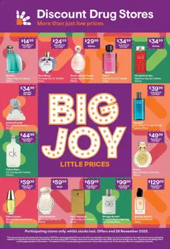 Discount Drug Stores catalogue preview - valid from 12/11/2025
