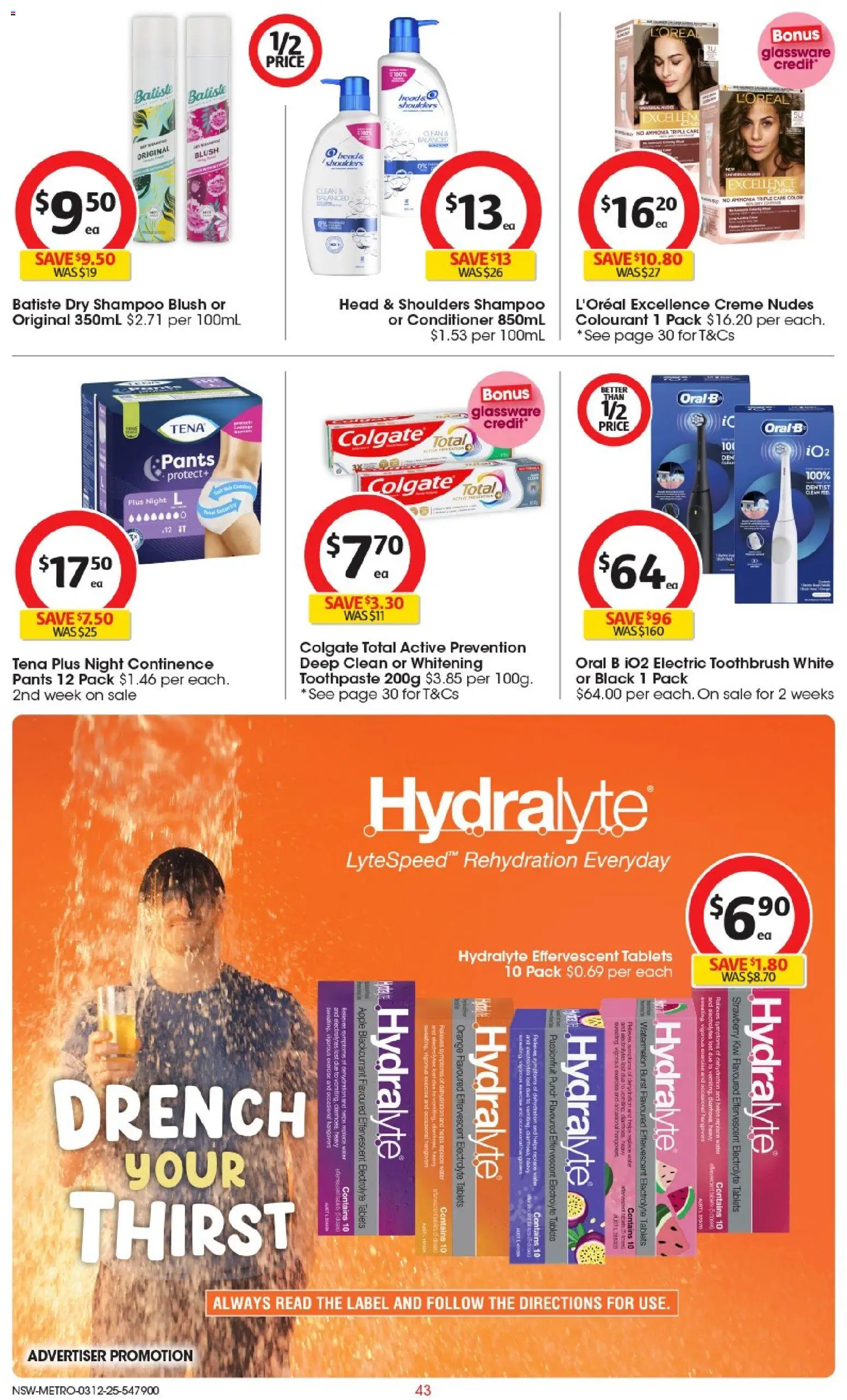 Coles  Catalogue  - page 44- valid from 03/12/2025