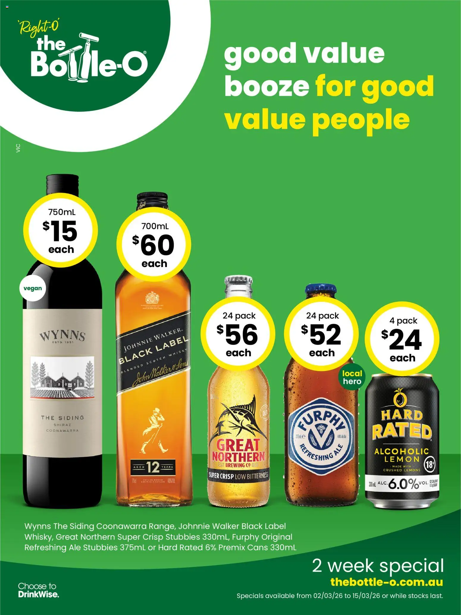 The Bottle-O catalogue  - page 1- valid from 02/03/2026
