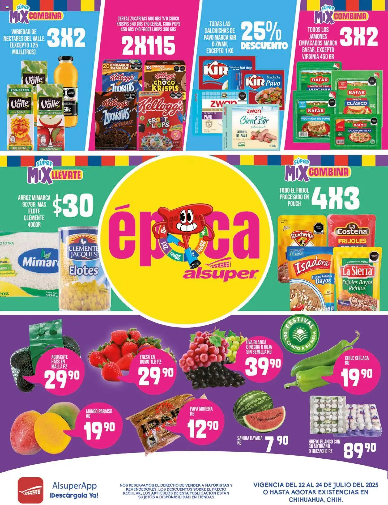 Alsuper - Folleto - página 1- válido desde 22/07/2025