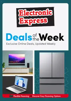 Preview Electronic Express Weekly Ad valid from 07/15/2025