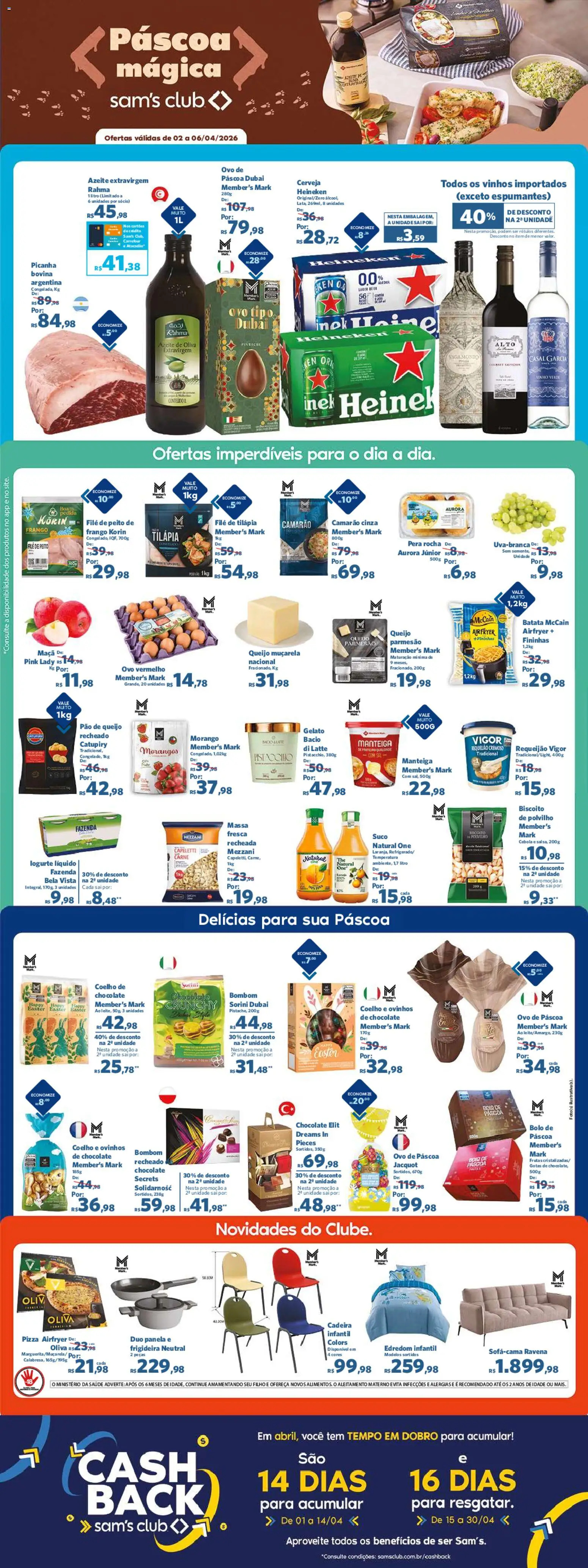 Sam's Club - Ofertas da semana - página 1- válido a partir de 02/04/2026
