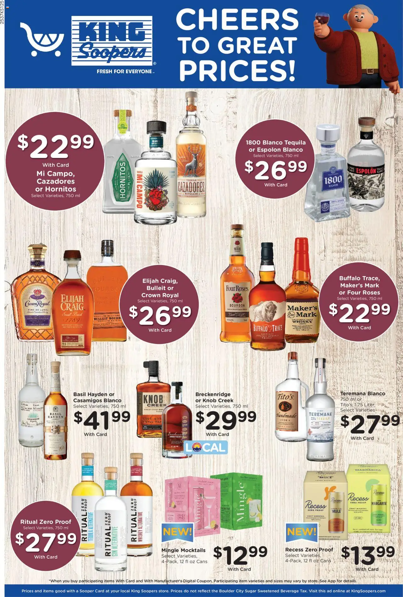 King Soopers Adult Beverage - page 1- valid from 10/15/2025