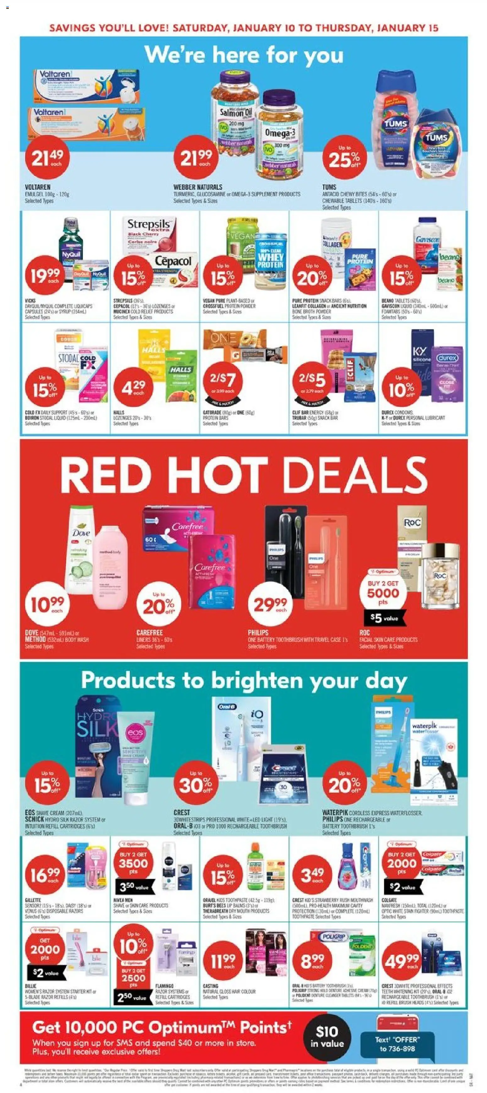 Shoppers weekly flyer / circulaire - page 9- valid from Jan 9, 2026