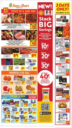 Preview Save Mart Weekly Ad valid from 10/15/2025