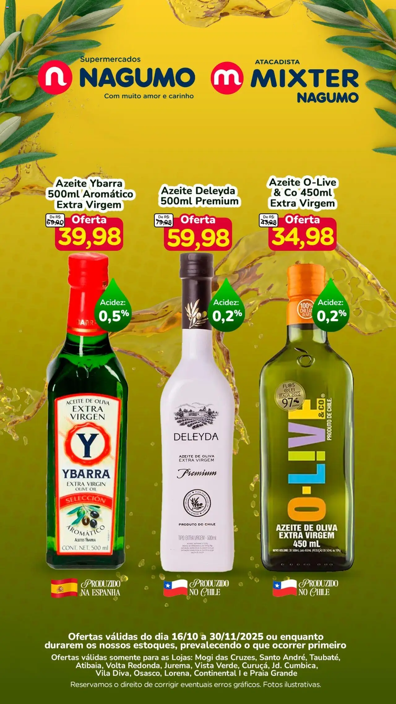 Nagumo - Ofertas Azeites - página 1- válido a partir de 16/10/2025
