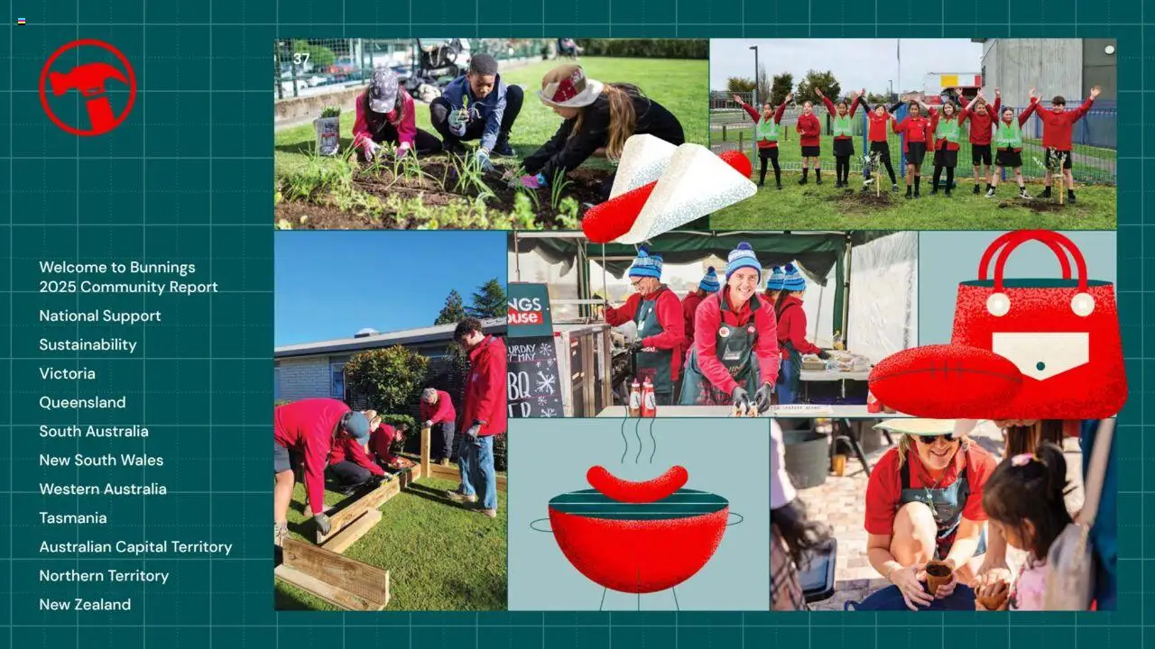 Bunnings Warehouse Community Report 2025 - page 37- valid from 25/08/2025