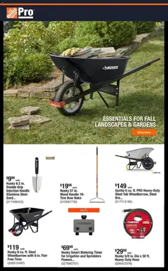 Preview Home Depot Shop Pro Ad - FL valid from 11/03/2025