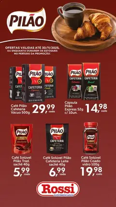 Pré-visualização Rossi Supermercados - Ofertas Pilão válida a partir de 13/11/2025