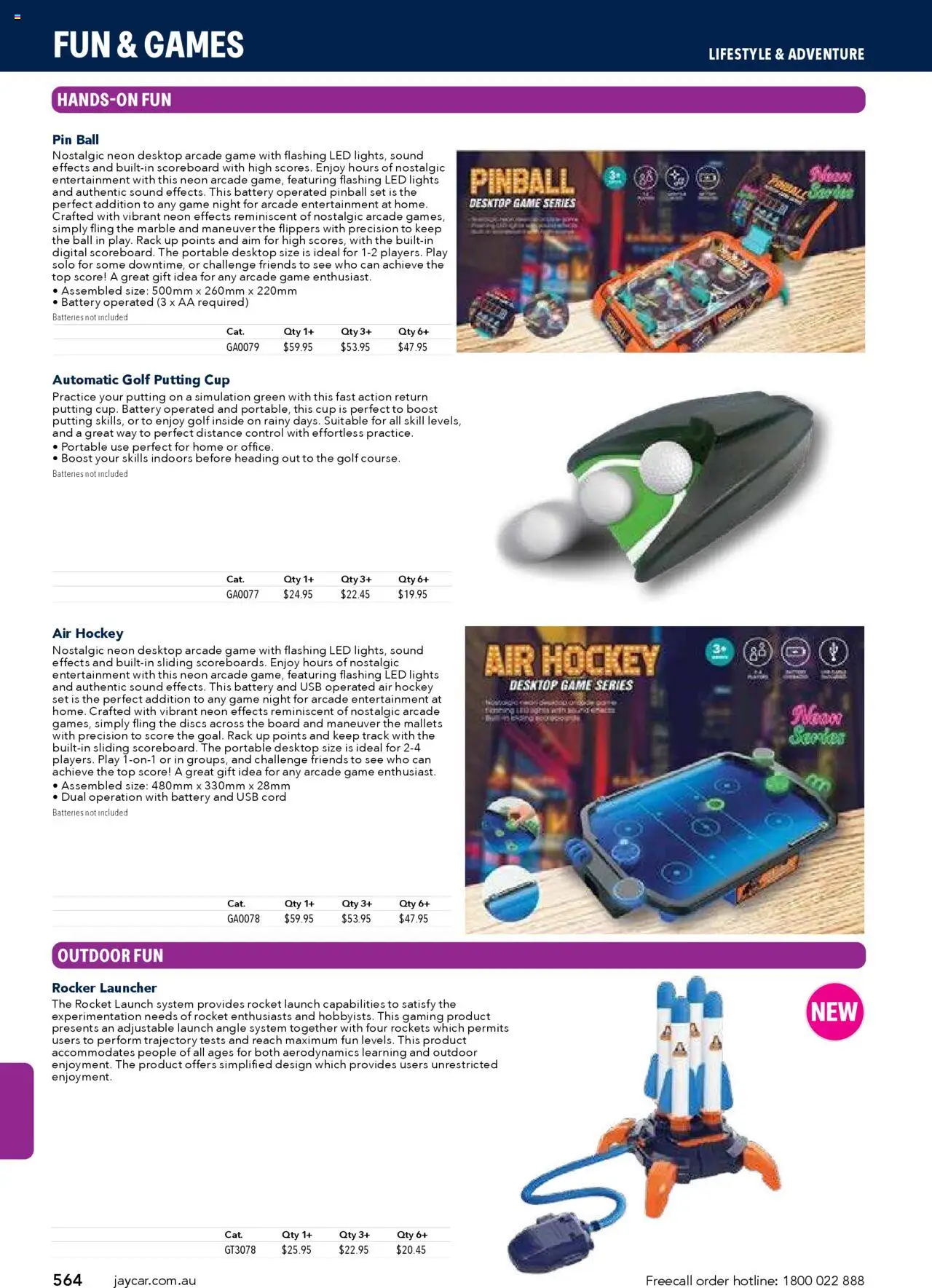 Jaycar Engineering & Scientific Catalogue 2025/2026  - page 564- valid from 09/07/2025