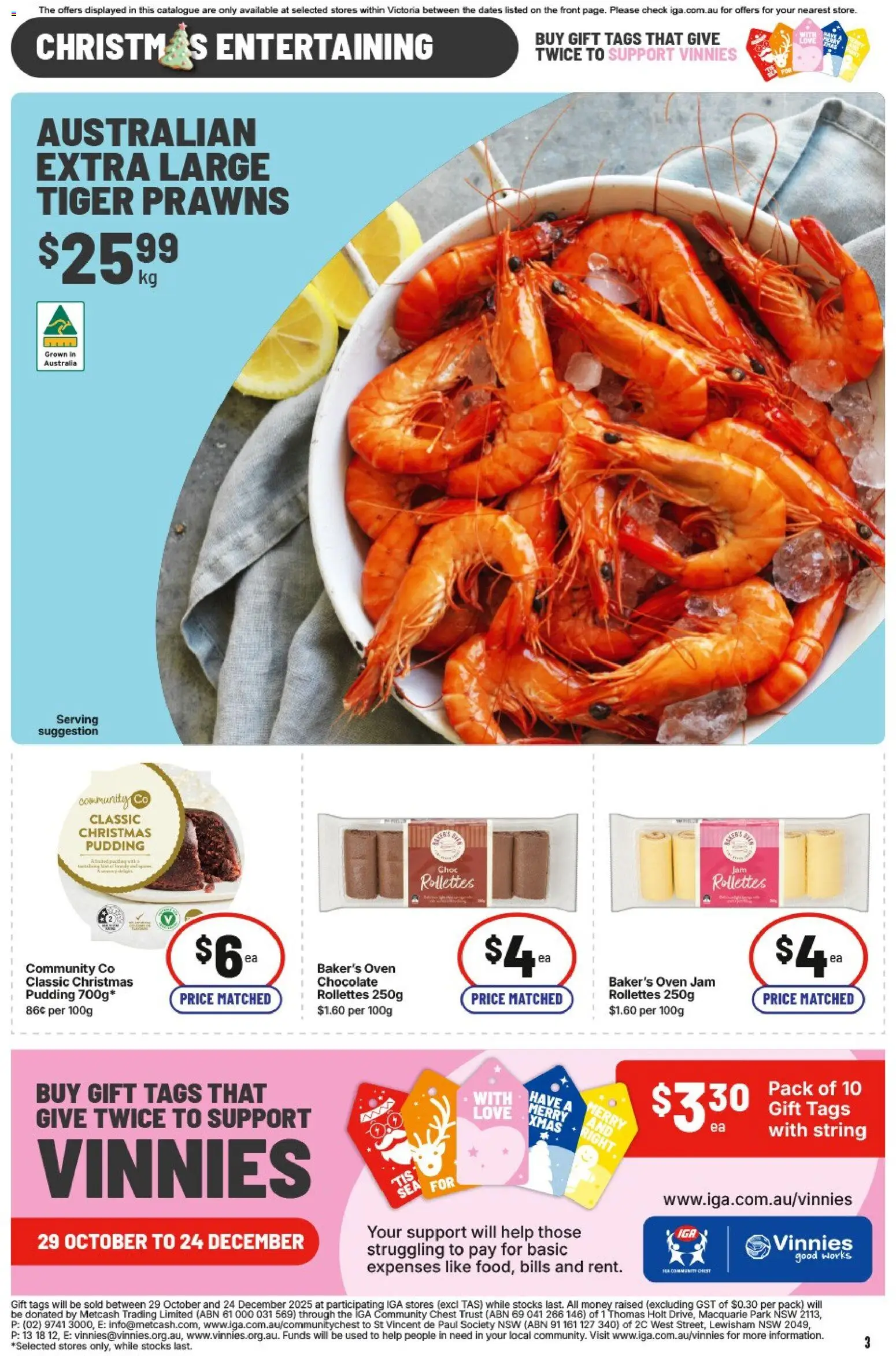 IGA Catalogue VIC - page 6- valid from 12/11/2025