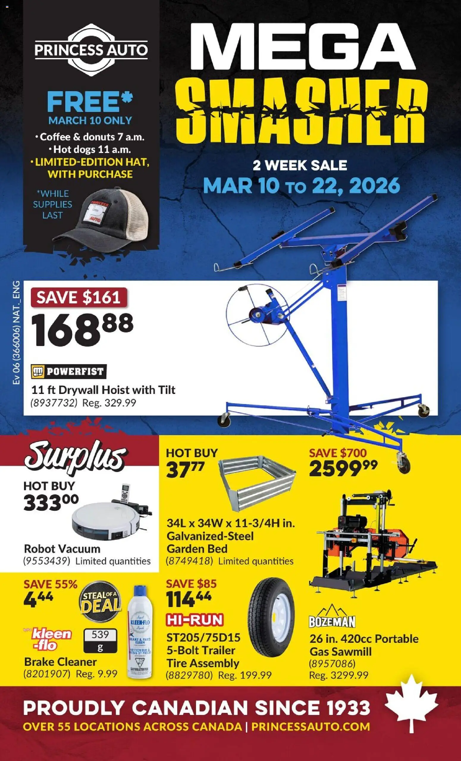 Princess Auto flyer - 2 Week Sale! - page 1- valid from Mar 10, 2026