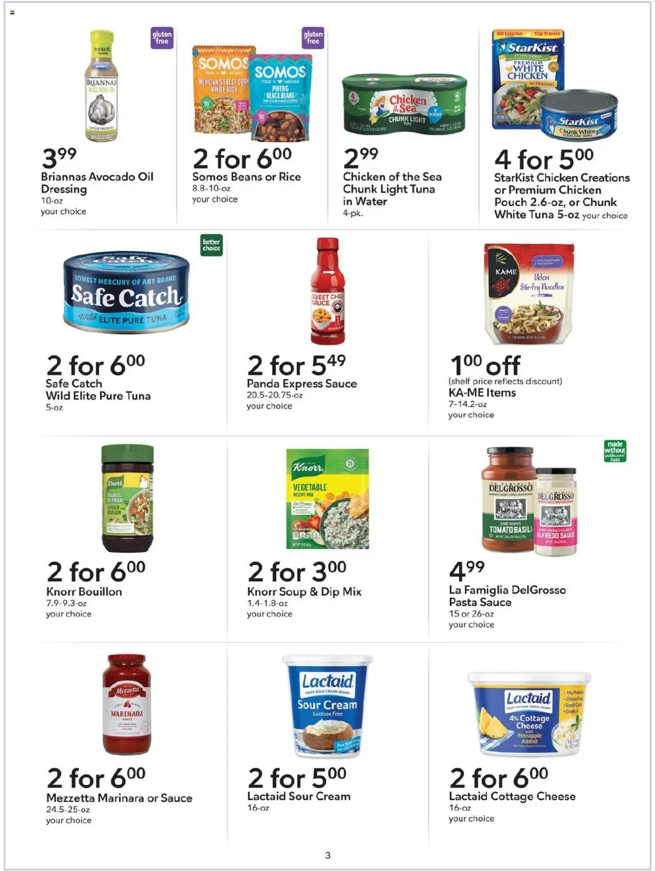 Publix Extra Savings - page 3- valid from 07/12/2025