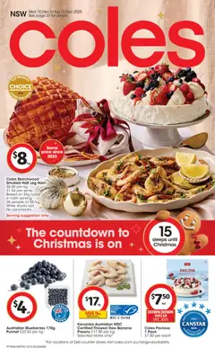 Coles catalogue preview - valid from 10/12/2025