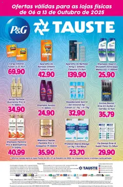 Pré-visualização Tauste - Ofertas Especial P&G válida a partir de 20/10/2025