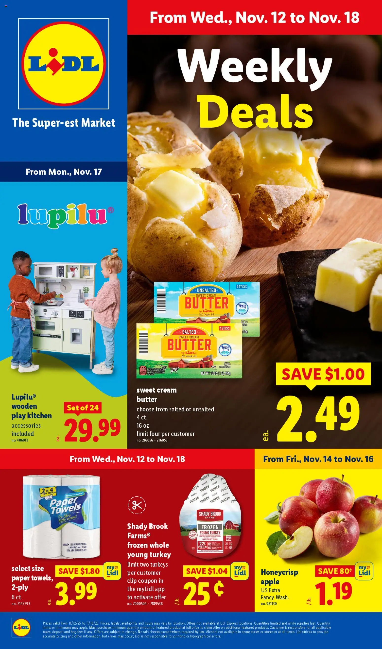 Lidl Early Black Friday - page 1- valid from 11/12/2025