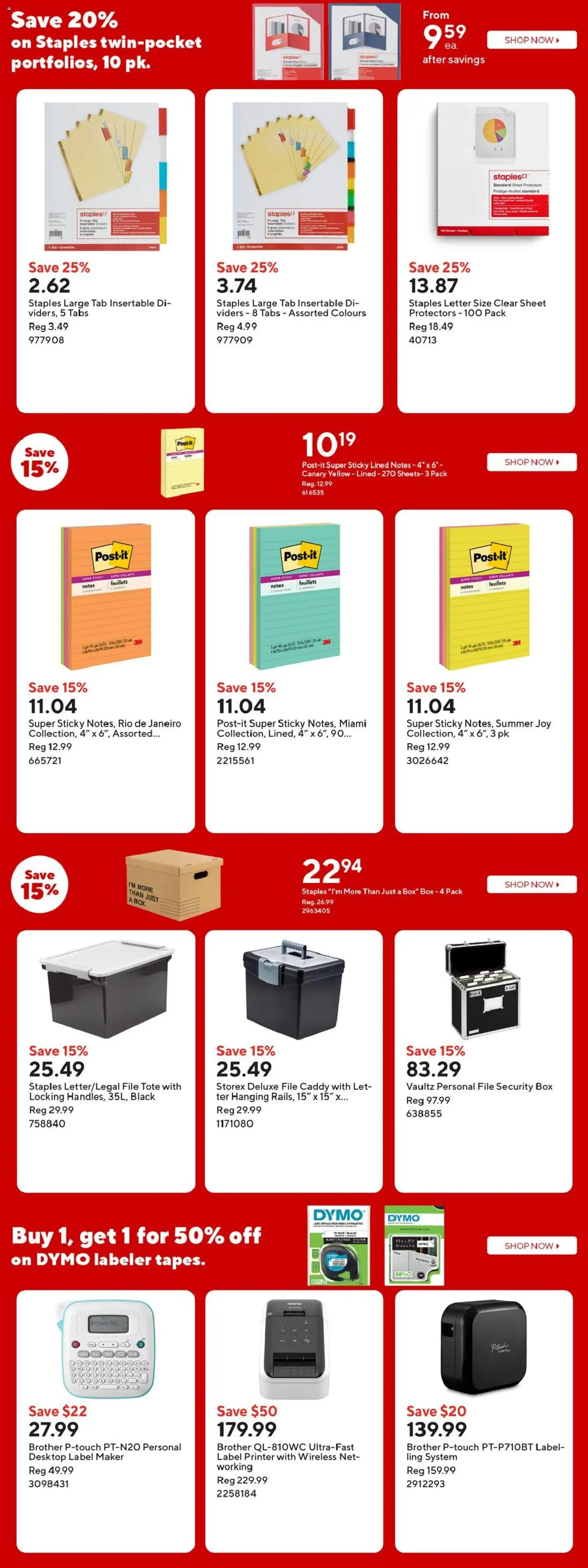 Staples weekly flyer / circulaire - page 14- valid from Feb 27, 2026