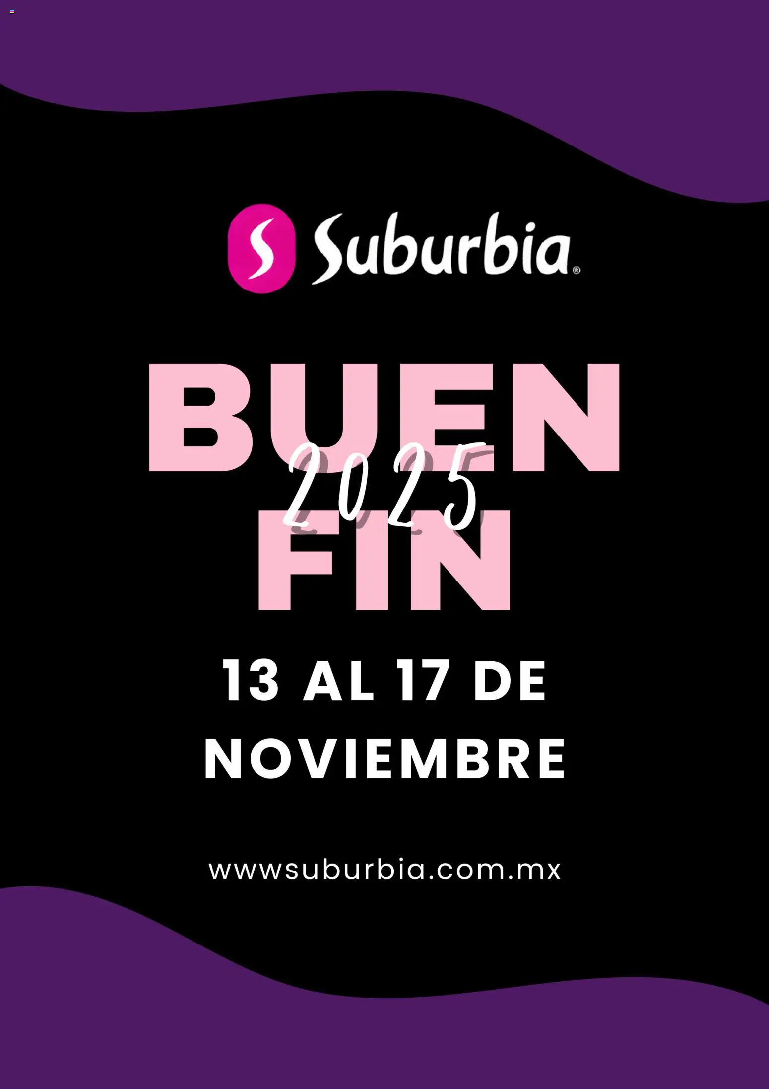 Suburbia Buen Fin  - página 1- válido desde 13/11/2025