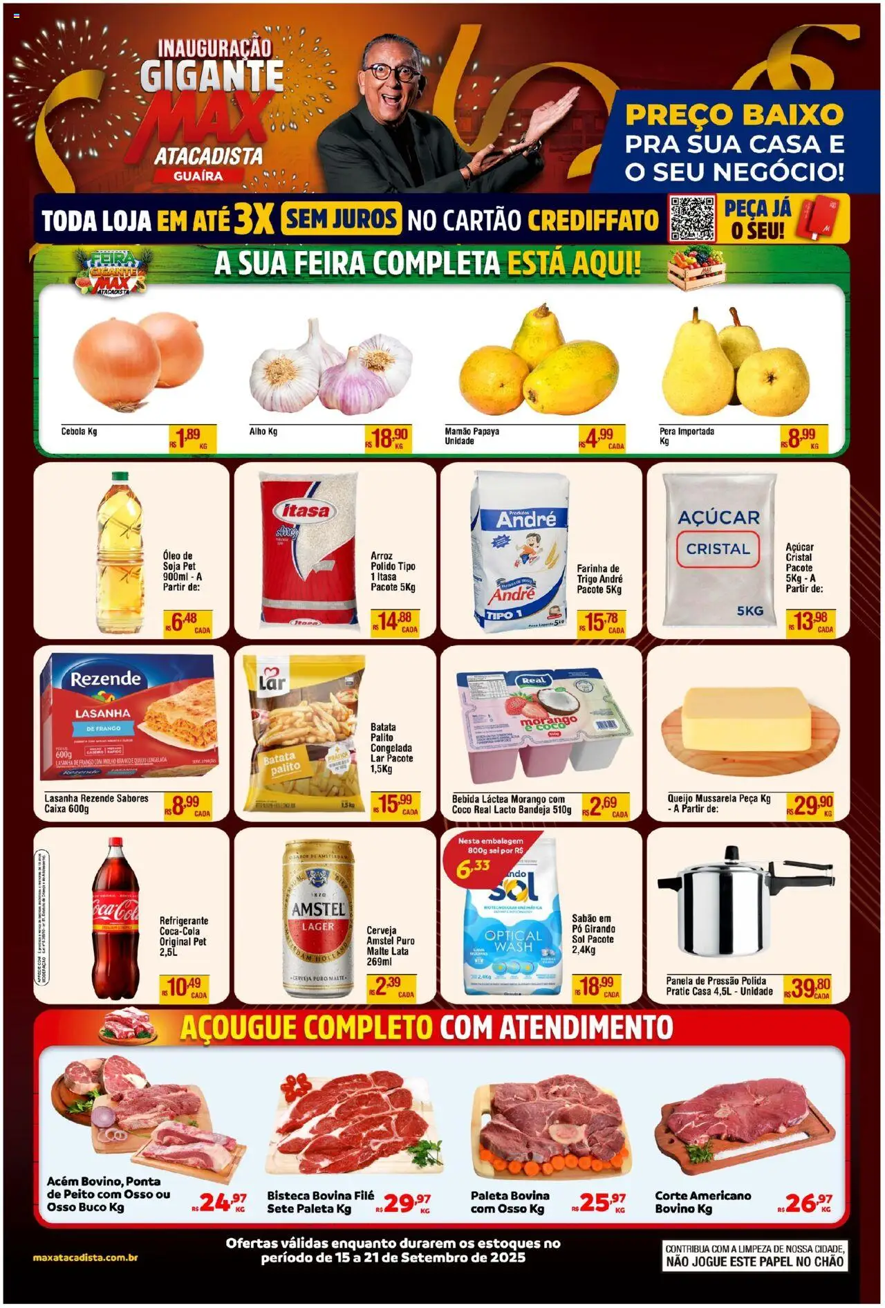 Max Atacadista - Ofertas da semana - página 1- válido a partir de 15/09/2025
