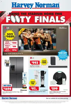 Harvey Norman catalogue preview - valid from 18/09/2025