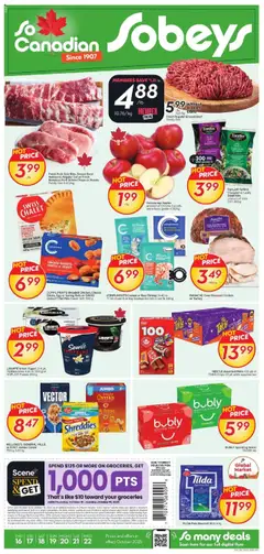 Preview Sobeys weekly flyer / circulaire valid from Oct 16, 2025