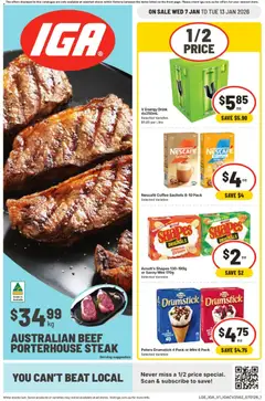 IGA catalogue preview - valid from 07/01/2026