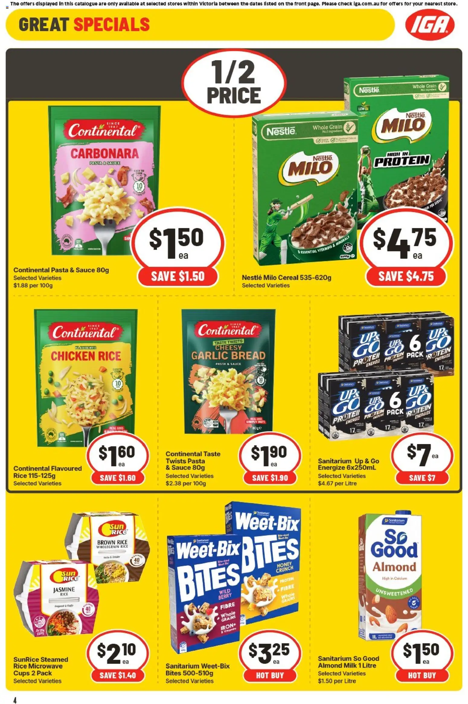 IGA Catalogue VIC - page 7- valid from 14/01/2026